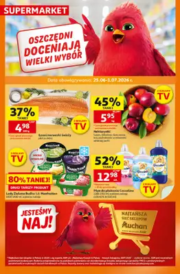 Auchan - gazetka promocyjna Gazetka 30 Lat Supermarket Auchan od czwartku 25.06 do środy 01.07