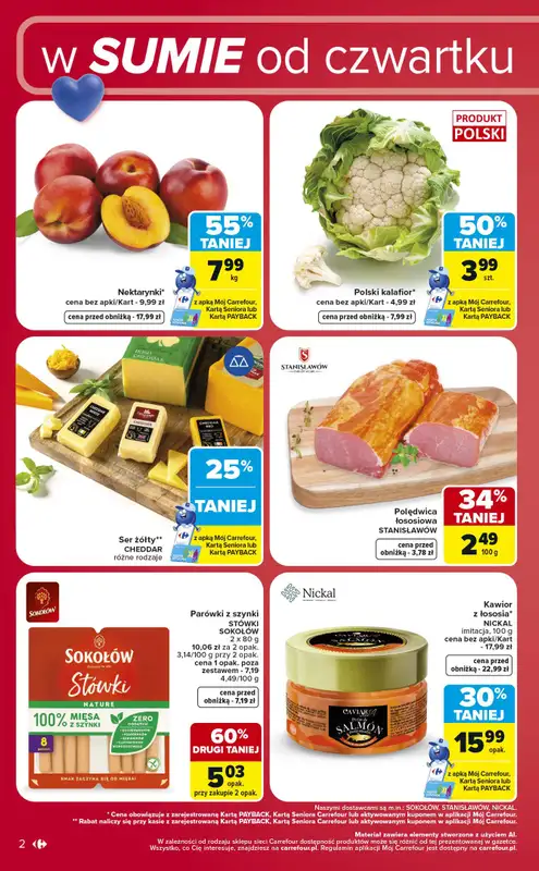 Carrefour - gazetka promocyjna W sumie od czwartku weekend okazji od czwartku 25.06 do niedzieli 28.06 - strona 2