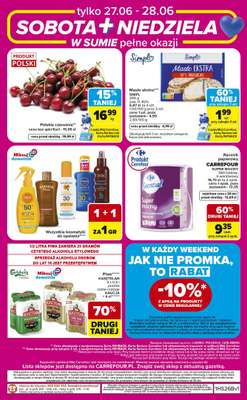 Carrefour - gazetka promocyjna W sumie od czwartku weekend okazji od czwartku 25.06 do niedzieli 28.06 - strona 8