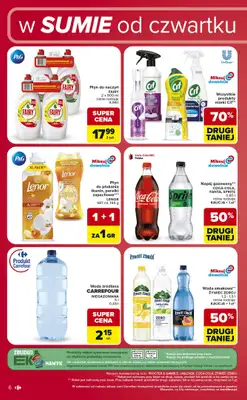 Carrefour Market - gazetka promocyjna W sumie od czwartku weekend okazji od czwartku 25.06 do niedzieli 28.06 - strona 6