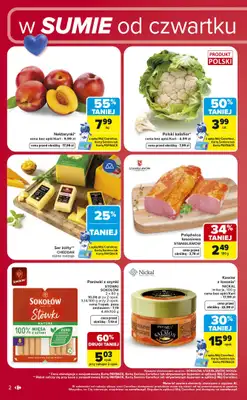 Carrefour Market - gazetka promocyjna W sumie od czwartku weekend okazji od czwartku 25.06 do niedzieli 28.06 - strona 2