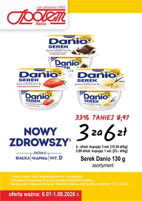 Społem - Blisko i Korzystnie - gazetka promocyjna Plakat promocyjny PSS Kalisz od poniedziałku 06.07 do soboty 01.08