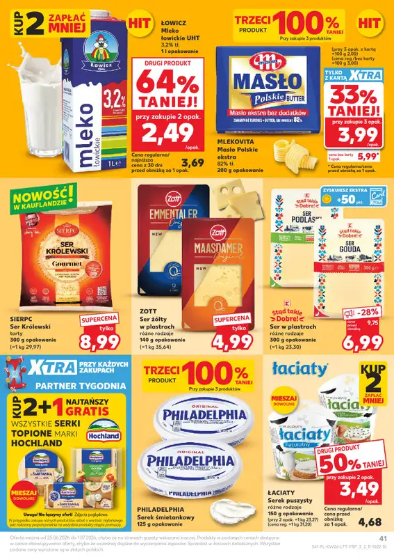 Kaufland - gazetka promocyjna Gazetka Tygodnia  do środy 01.07 - strona 41