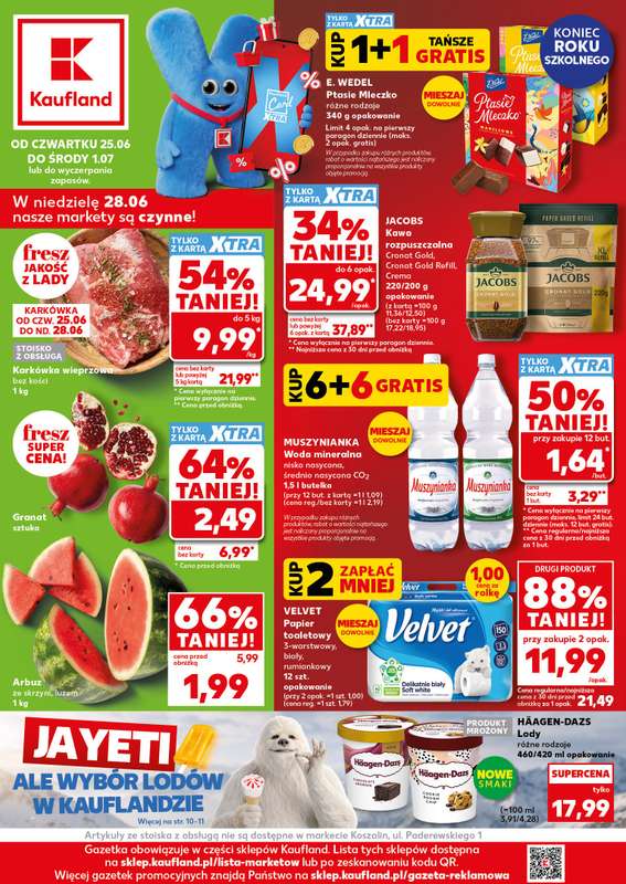 Kaufland - gazetka promocyjna Gazetka Tygodnia od czwartku 25.06 do środy 01.07