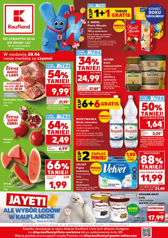 Kaufland - gazetka promocyjna Gazetka Tygodnia od czwartku 25.06 do środy 01.07