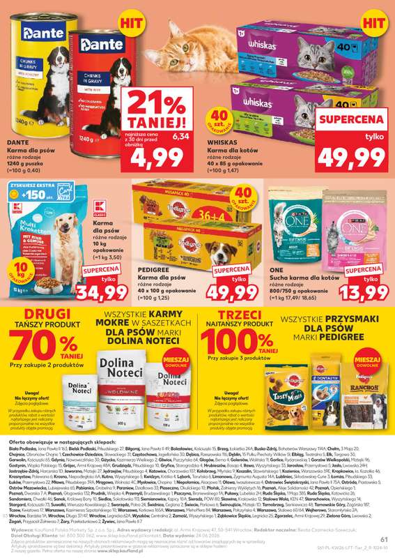 Kaufland - gazetka promocyjna Gazetka Tygodnia od czwartku 25.06 do środy 01.07 - strona 61