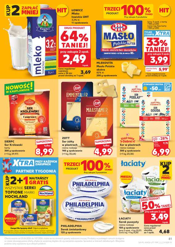 Kaufland - gazetka promocyjna Gazetka Tygodnia od czwartku 25.06 do środy 01.07 - strona 41