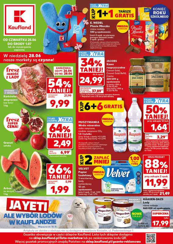Kaufland - gazetka promocyjna Gazetka Tygodnia od czwartku 25.06 do środy 01.07