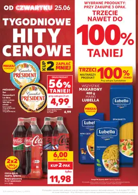 Kaufland - gazetka promocyjna Gazetka Tygodnia  do środy 01.07 - strona 2