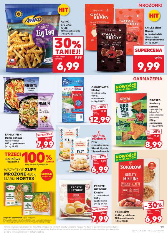 Kaufland - gazetka promocyjna Gazetka Tygodnia od czwartku 25.06 do środy 01.07 - strona 39