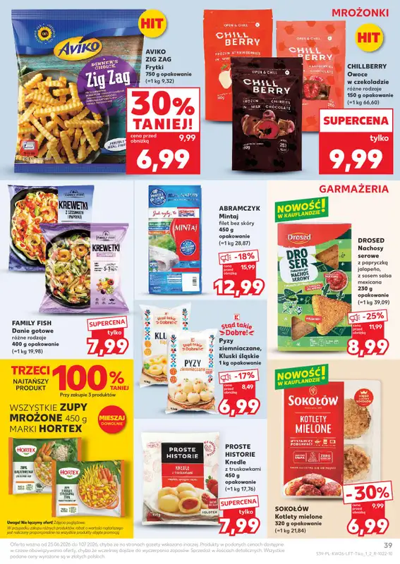 Kaufland - gazetka promocyjna Gazetka Tygodnia od czwartku 25.06 do środy 01.07 - strona 39