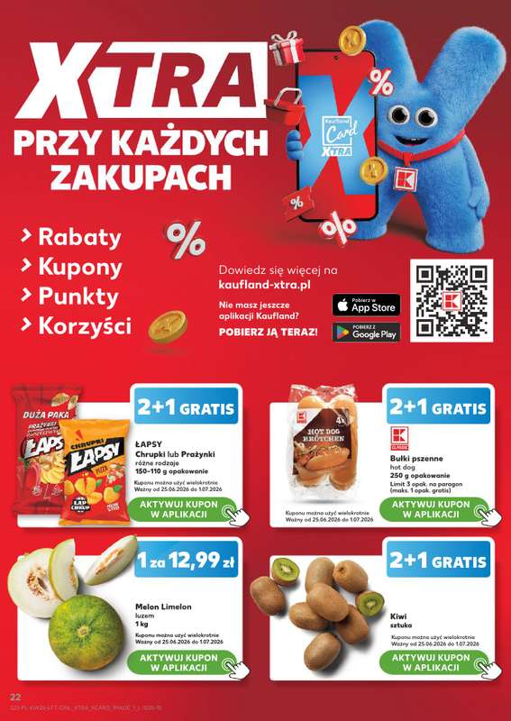 Kaufland - gazetka promocyjna Gazetka Tygodnia od czwartku 25.06 do środy 01.07 - strona 22