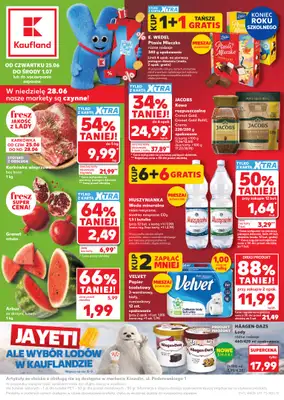 Kaufland - gazetka promocyjna Gazetka Tygodnia  do środy 01.07