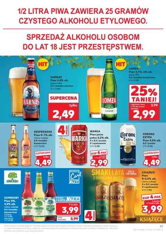 Kaufland - gazetka promocyjna Gazetka Tygodnia od czwartku 25.06 do środy 01.07 - strona 51