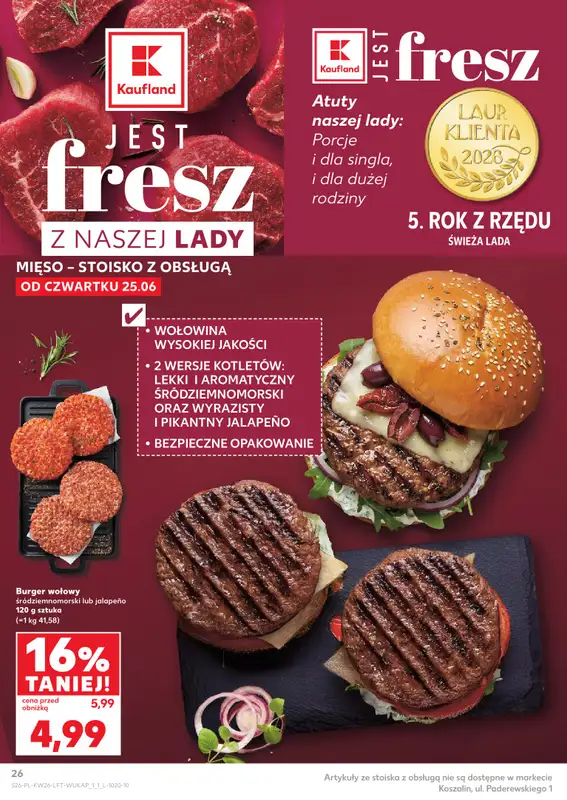 Kaufland - gazetka promocyjna Gazetka Tygodnia od czwartku 25.06 do środy 01.07 - strona 26
