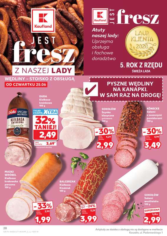 Kaufland - gazetka promocyjna Gazetka Tygodnia od czwartku 25.06 do środy 01.07 - strona 28