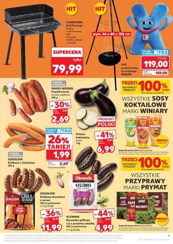 Kaufland - gazetka promocyjna Gazetka Tygodnia od czwartku 25.06 do środy 01.07 - strona 9