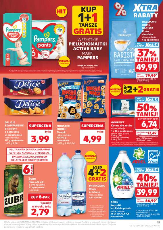 Kaufland - gazetka promocyjna Gazetka Tygodnia od czwartku 25.06 do środy 01.07 - strona 15