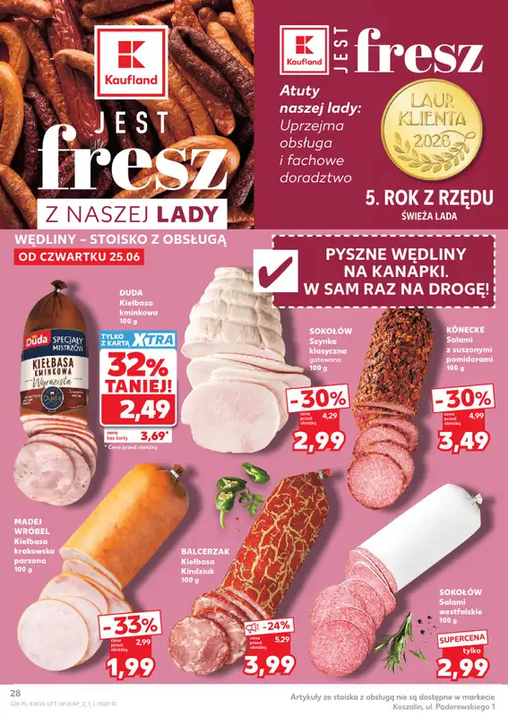Kaufland - gazetka promocyjna Gazetka Tygodnia od czwartku 25.06 do środy 01.07 - strona 28