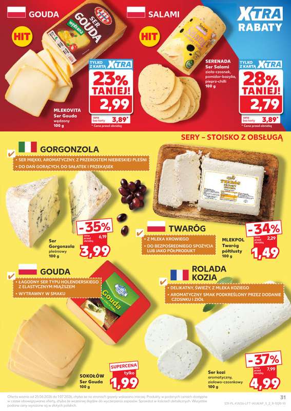 Kaufland - gazetka promocyjna Gazetka Tygodnia od czwartku 25.06 do środy 01.07 - strona 31