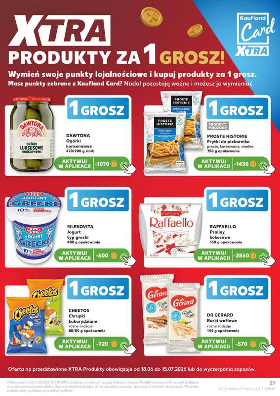 Kaufland - gazetka promocyjna Gazetka Tygodnia od czwartku 25.06 do środy 01.07 - strona 21