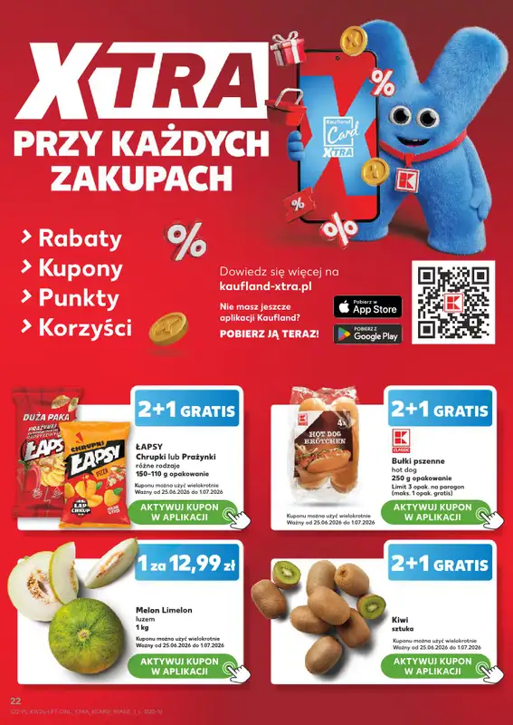 Kaufland - gazetka promocyjna Gazetka Tygodnia od czwartku 25.06 do środy 01.07 - strona 22