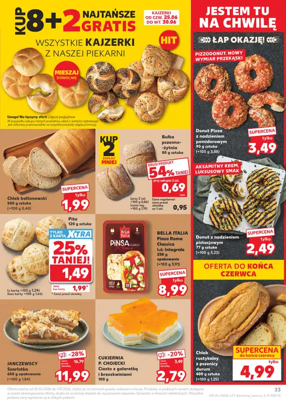 Kaufland - gazetka promocyjna Gazetka Tygodnia  do środy 01.07 - strona 33