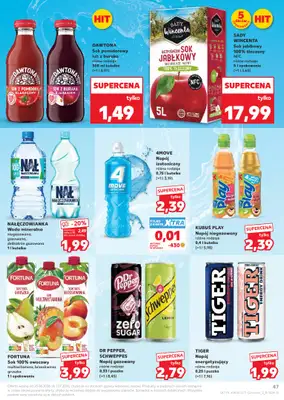 Kaufland - gazetka promocyjna Gazetka Tygodnia od czwartku 25.06 do środy 01.07 - strona 47