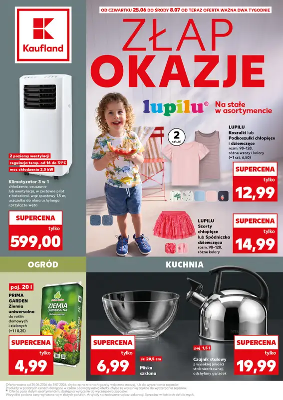 Kaufland - gazetka promocyjna Oferta Kaufland - Non Food od czwartku 25.06 do środy 01.07