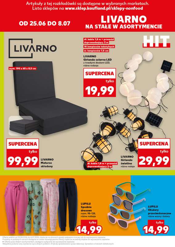 Kaufland - gazetka promocyjna Oferta Kaufland - Non Food od czwartku 25.06 do środy 01.07 - strona 11