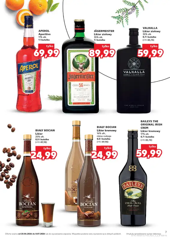 Kaufland - gazetka promocyjna Barek Kauflandu  do środy 08.07 - strona 7