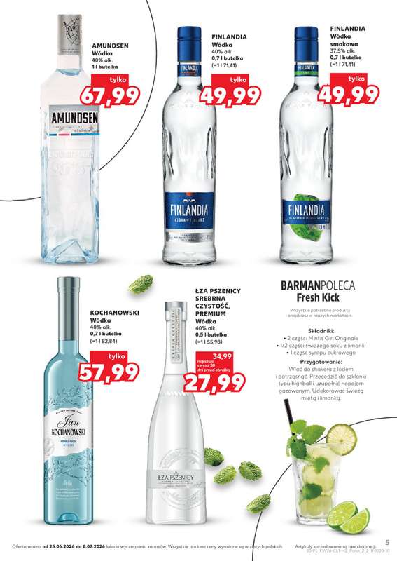 Kaufland - gazetka promocyjna Barek Kauflandu  do środy 08.07 - strona 5