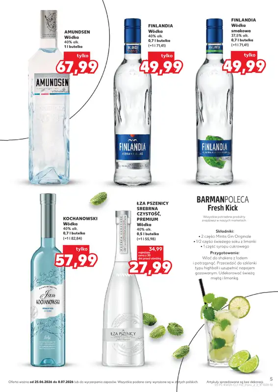 Kaufland - gazetka promocyjna Barek Kauflandu  do środy 08.07 - strona 5