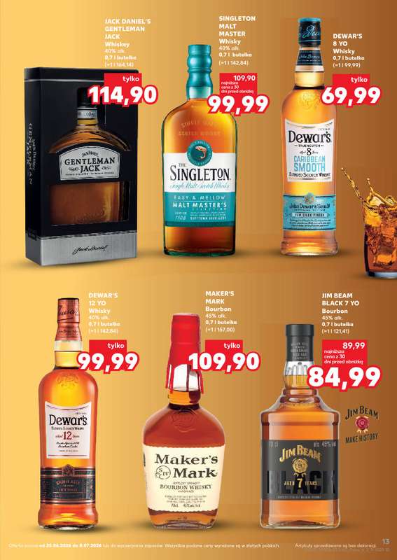 Kaufland - gazetka promocyjna Barek Kauflandu  do środy 08.07 - strona 13