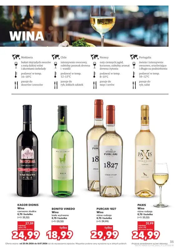 Kaufland - gazetka promocyjna Barek Kauflandu  do środy 08.07 - strona 35