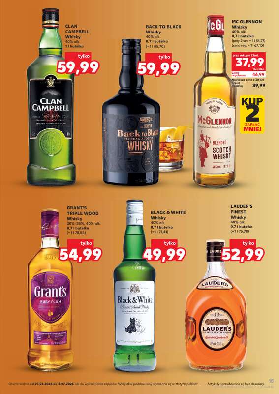 Kaufland - gazetka promocyjna Barek Kauflandu  do środy 08.07 - strona 15