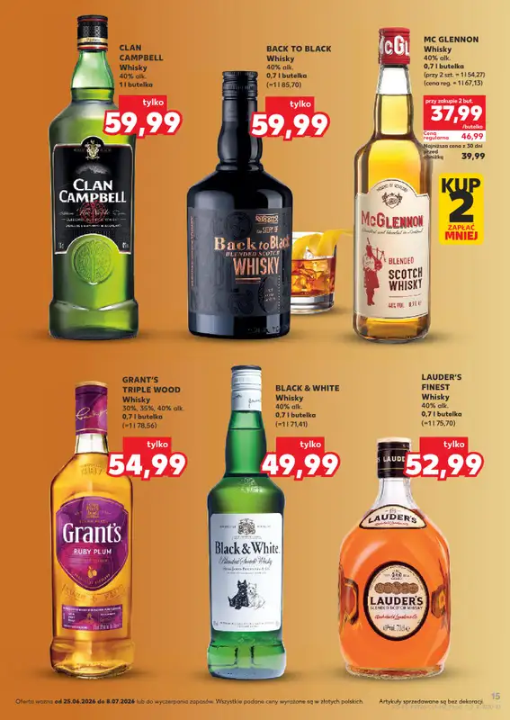 Kaufland - gazetka promocyjna Barek Kauflandu  do środy 08.07 - strona 15