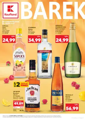 Kaufland - gazetka promocyjna Barek Kauflandu  do środy 08.07