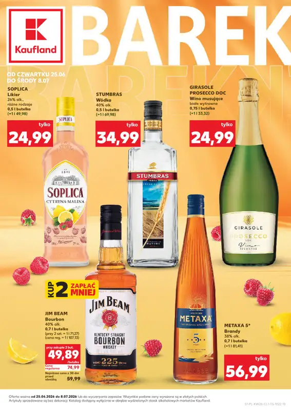 Kaufland - gazetka promocyjna Barek Kauflandu  
