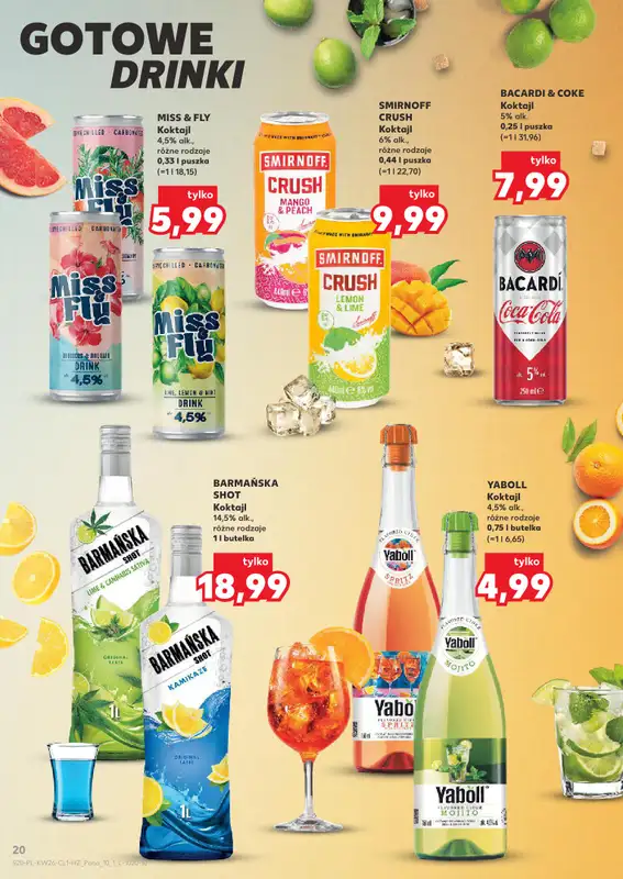 Kaufland - gazetka promocyjna Barek Kauflandu  do środy 08.07 - strona 20