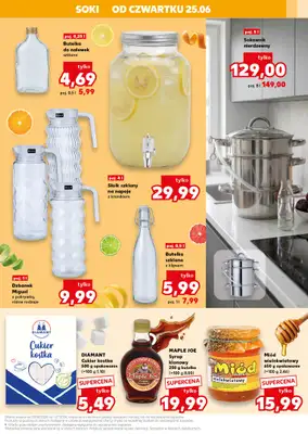 Kaufland - gazetka promocyjna Oferta Kaufland - kochamy przetwory!  do środy 01.07 - strona 21