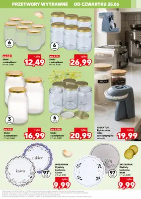 Kaufland - gazetka promocyjna Oferta Kaufland - kochamy przetwory!  do środy 01.07 - strona 11
