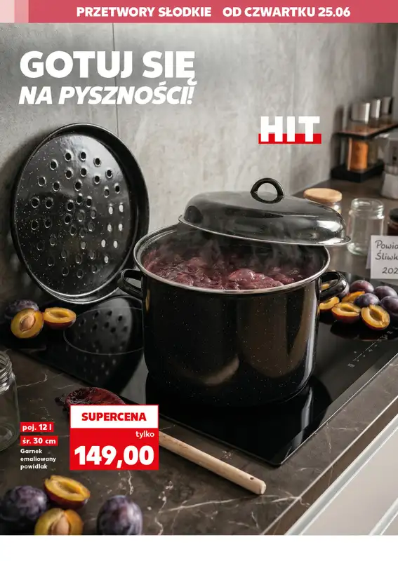 Kaufland - gazetka promocyjna Oferta Kaufland - kochamy przetwory!  do środy 01.07 - strona 4
