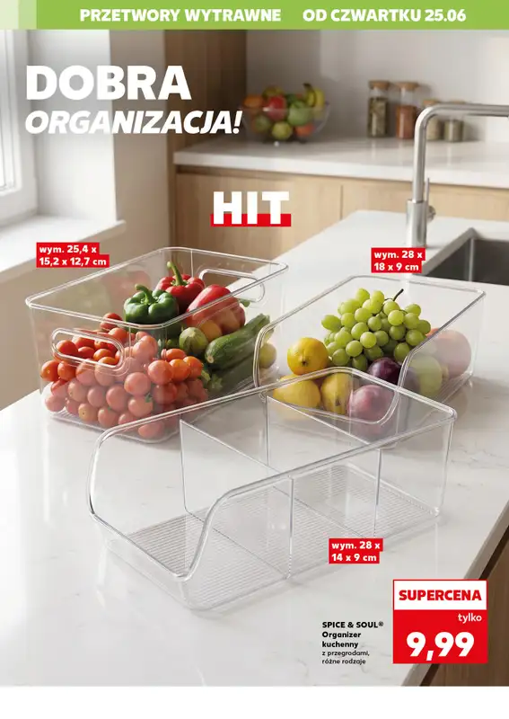 Kaufland - gazetka promocyjna Oferta Kaufland - kochamy przetwory!  do środy 01.07 - strona 18