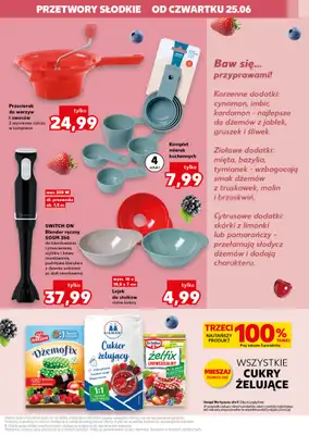 Kaufland - gazetka promocyjna Oferta Kaufland - kochamy przetwory!  do środy 01.07 - strona 7