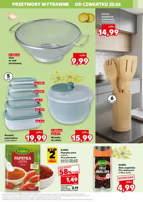Kaufland - gazetka promocyjna Oferta Kaufland - kochamy przetwory!  do środy 01.07 - strona 17
