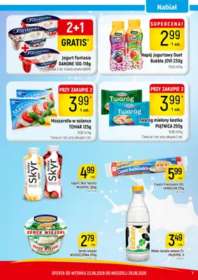 Delikatesy Piotruś Pan - gazetka promocyjna Gazetka od wtorku 23.06 do niedzieli 28.06 - strona 7