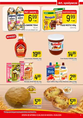 Delikatesy Piotruś Pan - gazetka promocyjna Gazetka od wtorku 23.06 do niedzieli 28.06 - strona 5
