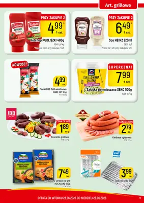 Delikatesy Piotruś Pan - gazetka promocyjna Gazetka od wtorku 23.06 do niedzieli 28.06 - strona 9