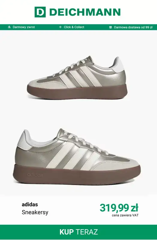 Deichmann - gazetka promocyjna Sneakersy damskie Adidas od wtorku 23.06  - strona 7